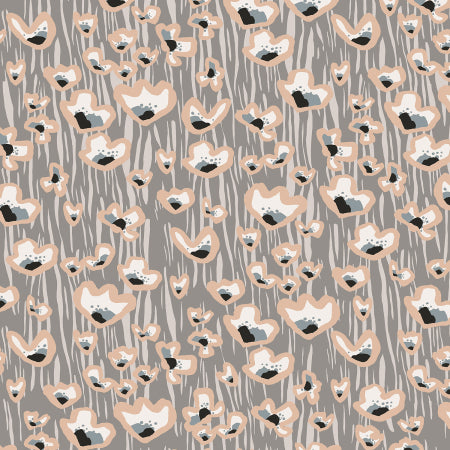 Cotton + Steel In Bloom Wildflowers Gray ST101-GY3