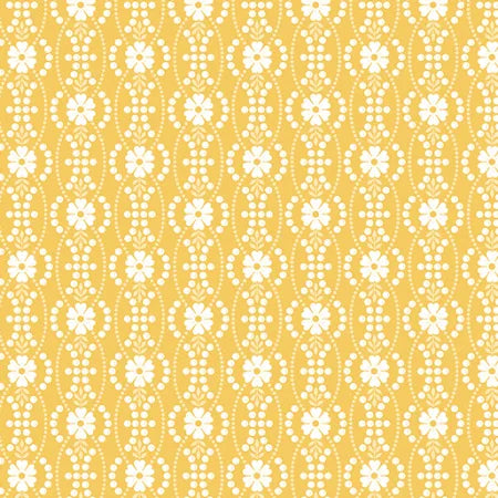 8041 Benartex Designer Fabrics French Romance Octavia Gold 13330-35