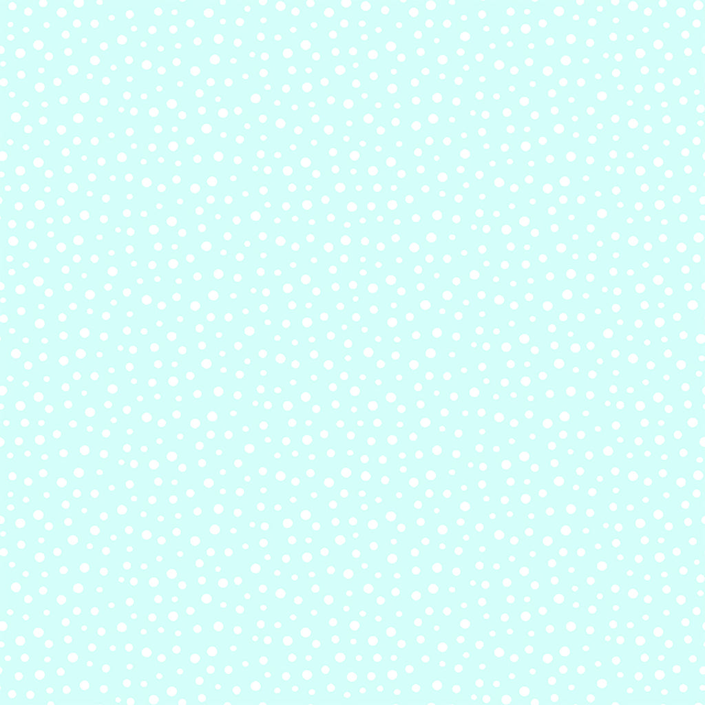 Clothworks Susybee Irregular Dot Light Aqua SB20171-925
