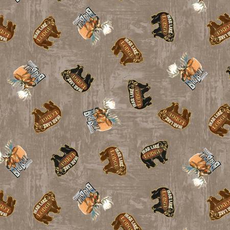 Wilmington Lake Adventure Animal Toss Taupe 3015 90514 929