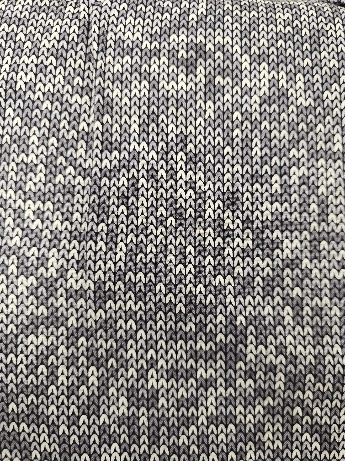 Benartex Knit Happy Gray Knit & Caboodle 12755-08