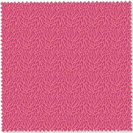 Felicity Fabrics Maker Mermaid Sunset Coral Pink 610059