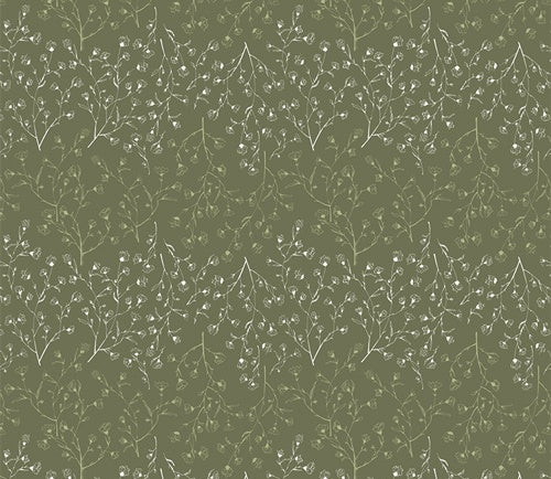 Art Gallery Gathered Verdure Field Olive Green GTH-37508