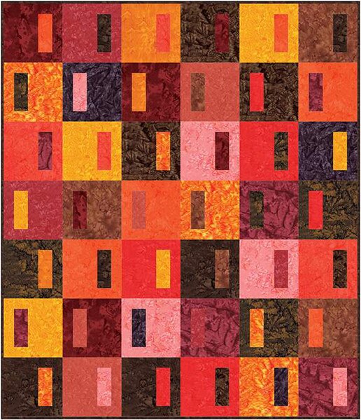 X2000 Truffles 52"x60" Quilt Pattern by Villa Rosa Designs