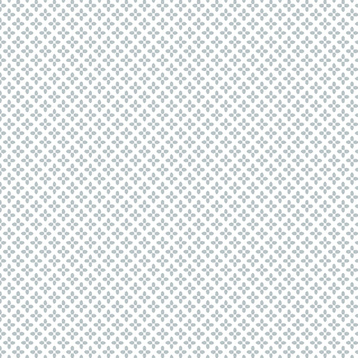 Benartex Dot Diamond Grey White Spring Hill Farm 13253-11