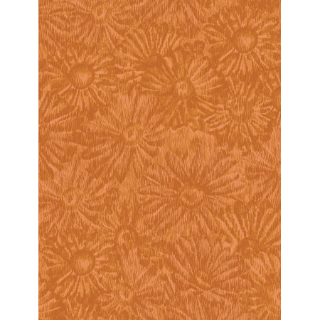 RJR Fabrics Andalucia Daisies Kumquat JB202-KU6