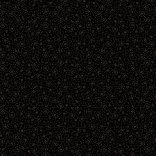 9328 Benartex Designer Fabrics Domino Effect Circle Dot Mini Black on Black 12424-99