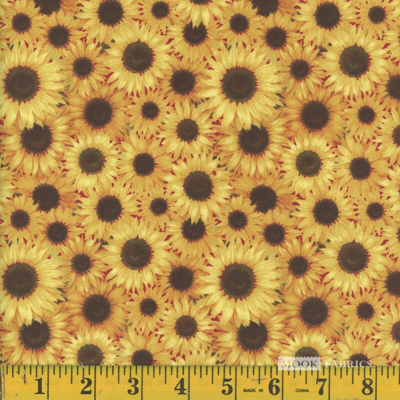 9517 Mook Fabrics Modern Farmhouse Sunflowers 139778