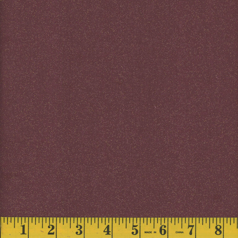 9526 Mook Fabrics Glitter Blender Solid Ruby 104546