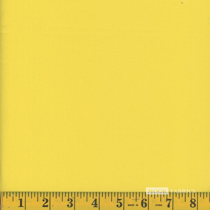 9532 Mook Fabrics Solid Bright Yellow 135678