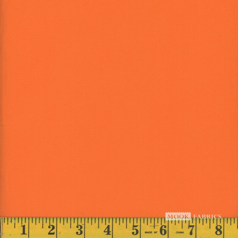 9533 Mook Fabrics Solid Vibrant Orange 134522