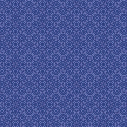 P&B Textiles Whimsy Mattonelle Tile Blue Violet WHIM04409