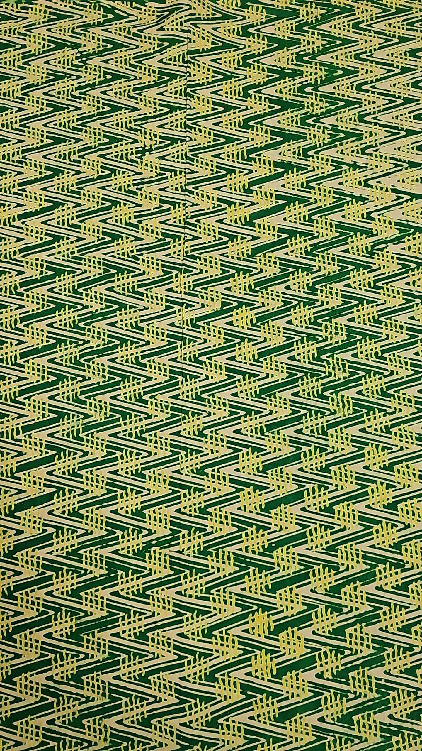 Banyan Batik At The Pier Zig Zag Dots Lemon/Lime