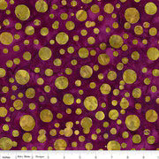 1953 Riley Blake Designs Batiks Energy Raspberry Nightshade BT23420-207