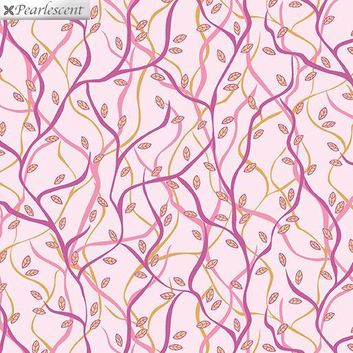 Benartex Fabrics Nightingale Branches Pink 1830P-01