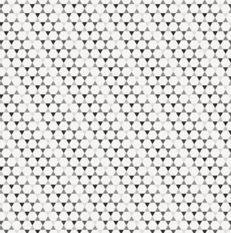 Cotton + Steel From The Desk Of Hexagons Full Moon TB104-GA5