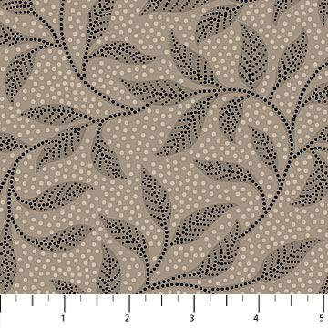 Northcott Dolce Vita Taupe Vine