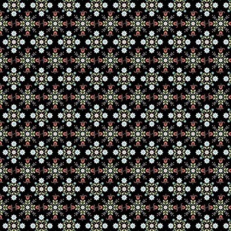 Poppie Cotton Chick-A-Doodle-Doo Cafe Curtains Black CD21701