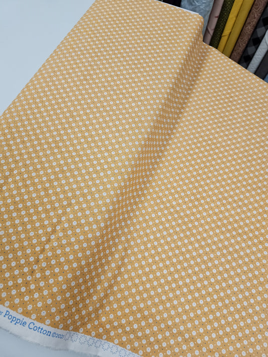 Poppie Cotton Chick-A-Doodle-Doo Florets Yellow