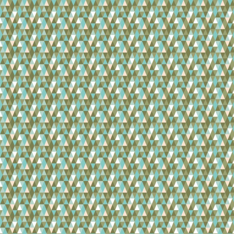 Poppie Cotton Snuggle Up Buttercup Winter Geo Green SB21618