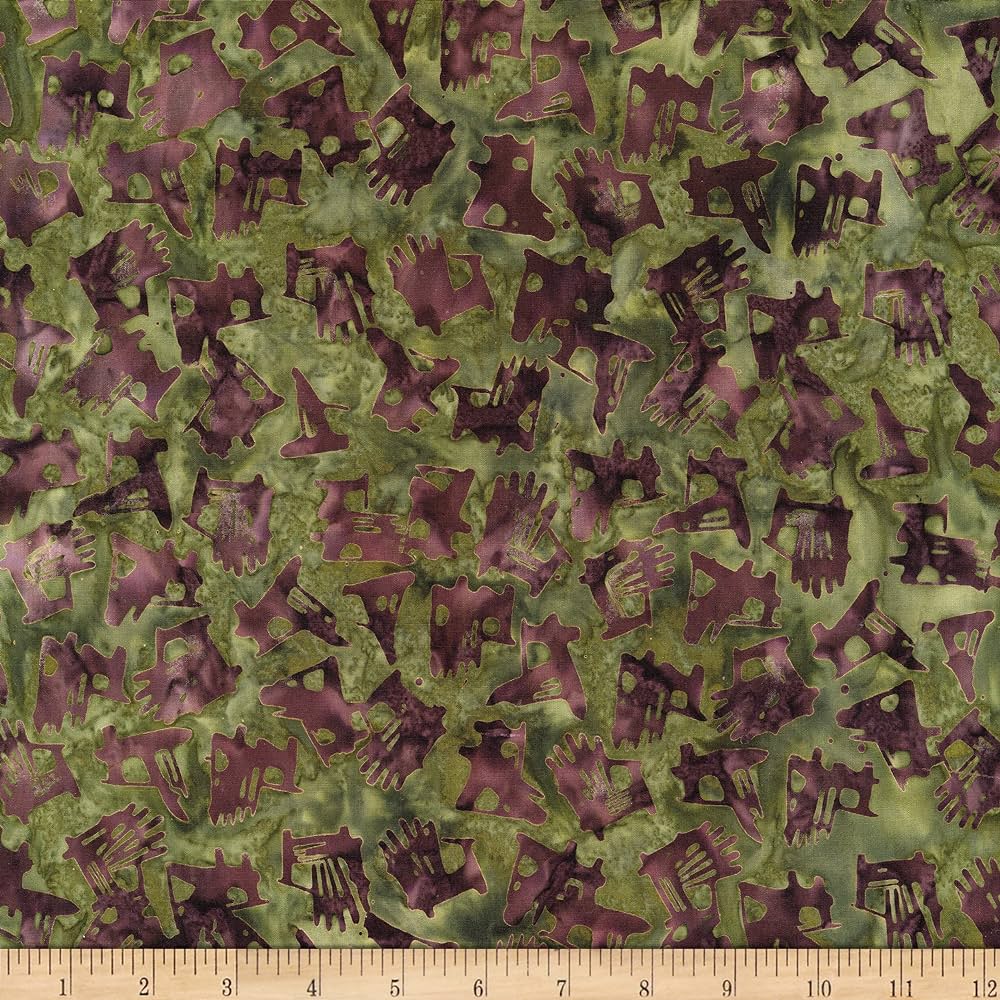 Banyan Batiks Canoe Lake Tossed Chairs Olive