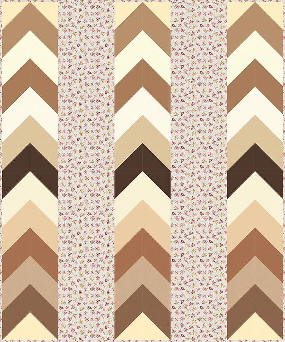 X2033 Remember Me 60"x72" Quilt Pattern by Villa Rosa Designs