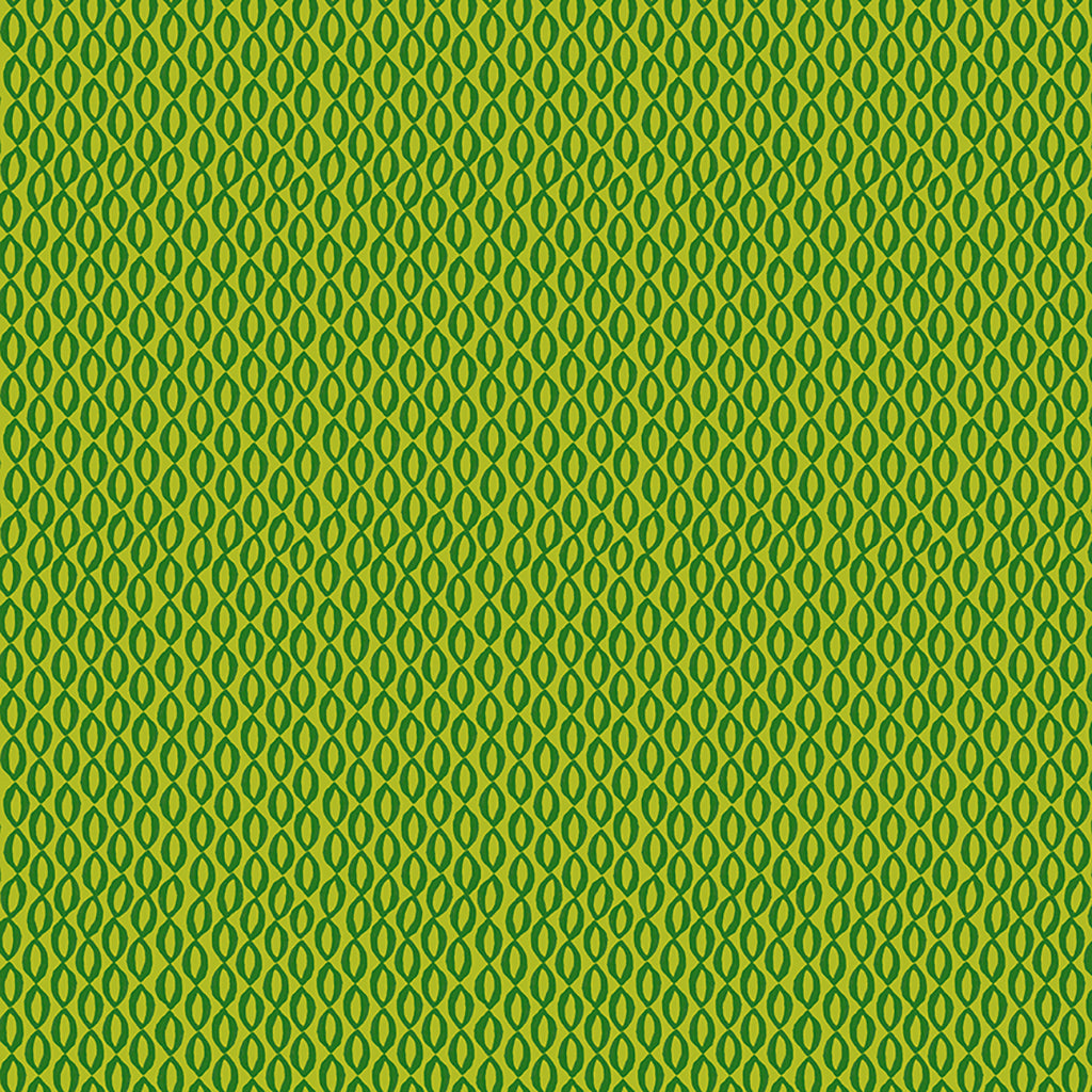 Clothworks Garden Gems Lacy Leaves Olive Y3634-24