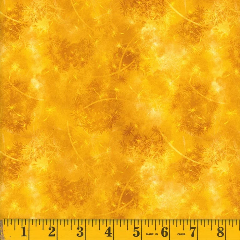 1021 Mook Fabrics Dandelion Dreams Yellow Delight 143632