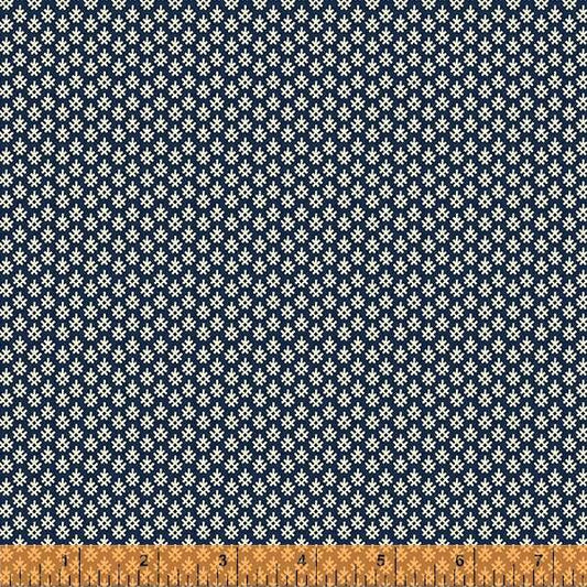 1045 Windham Fabrics Marlais Marks Indigo 53229-1
