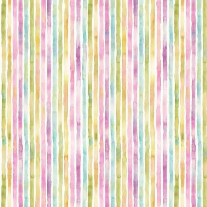 P&B Textiles Boots & Blooms Stripe 04735MU
