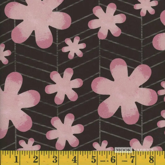 1074 Mook Fabrics Deborah Pink 108480