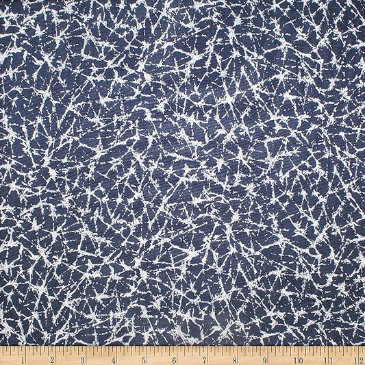 Trans-Pacific Textiles Indigo Static Constellation 0668510