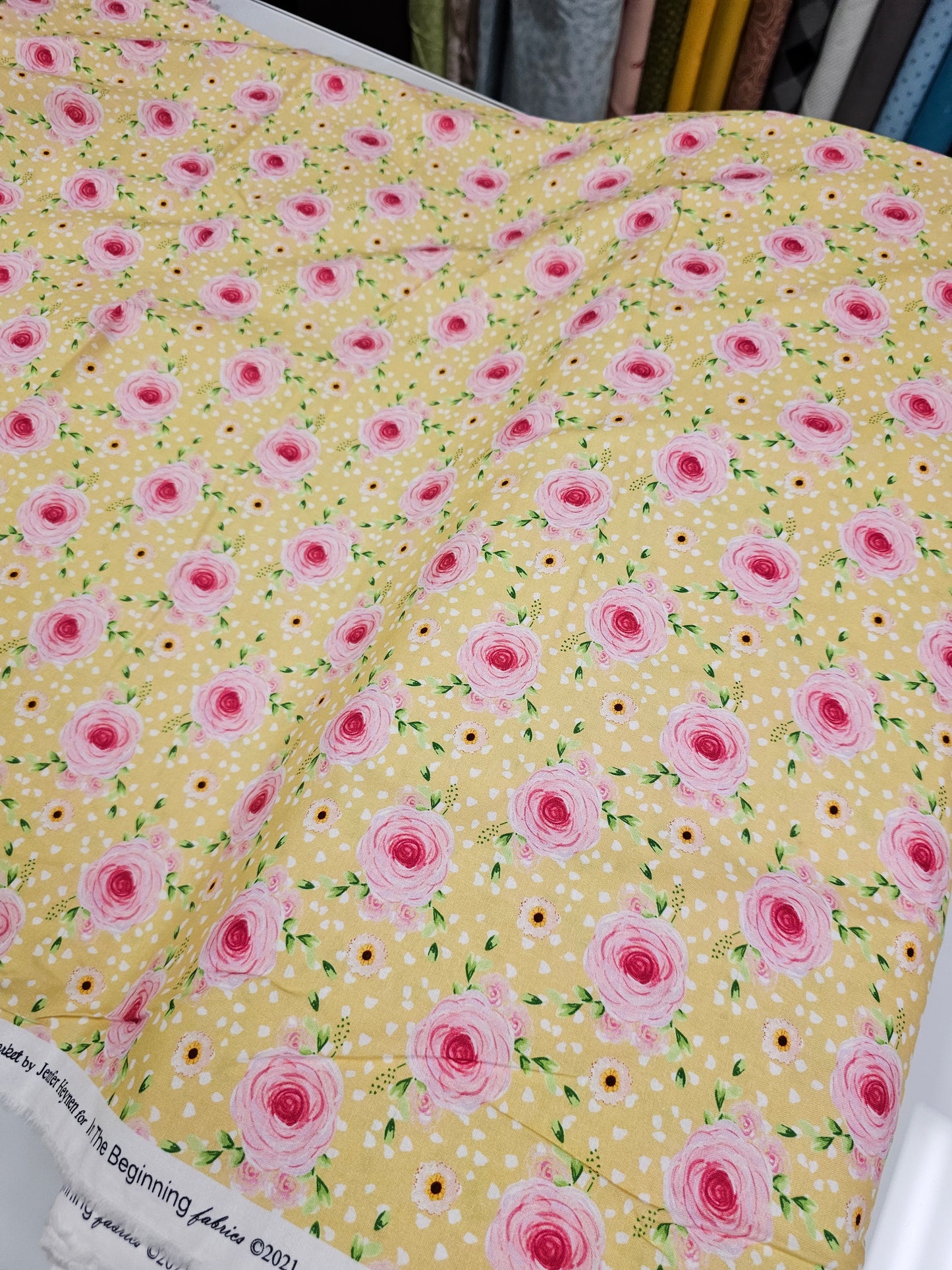 In The Beginning Flower Market Bloom Yellow 6JHS3