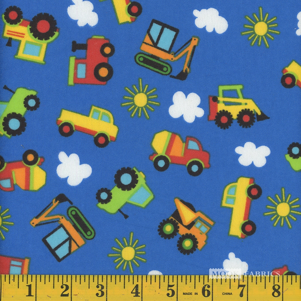 7048 Mook Fabrics Flannel Demolition Green 110817