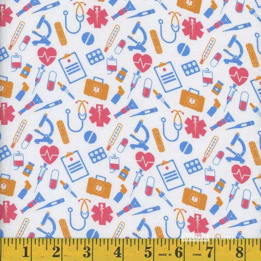 8136 Mook Fabrics Medical Equipment 1 White 110831