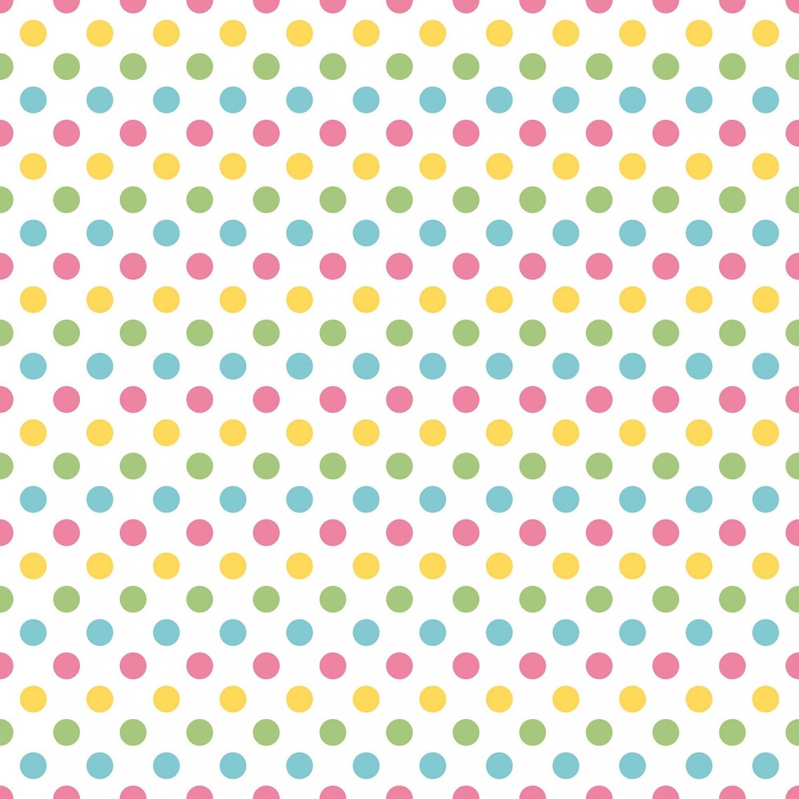 Riley Blake Medium Dots C360-03 Girl