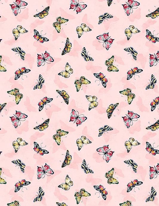 Wilmington Among The Branches Butterfly Toss Pink 3023 39757 353