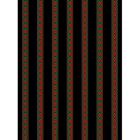 RJR Fabrics Holiday Aruba Mini Stripe Red Green 3580-005
