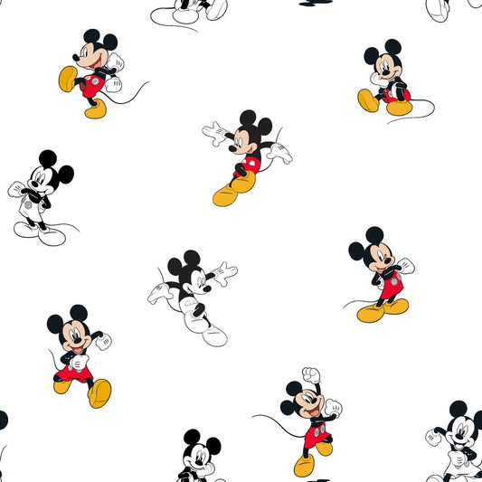 1136 Springs Creative Mickey Mouse on White 80480-A62078