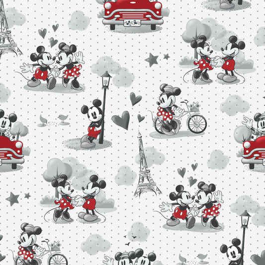 1142 Springs Creative Disney Mickey Mouse & Minnie Mouse Vintage Paris SPR65215-A620210