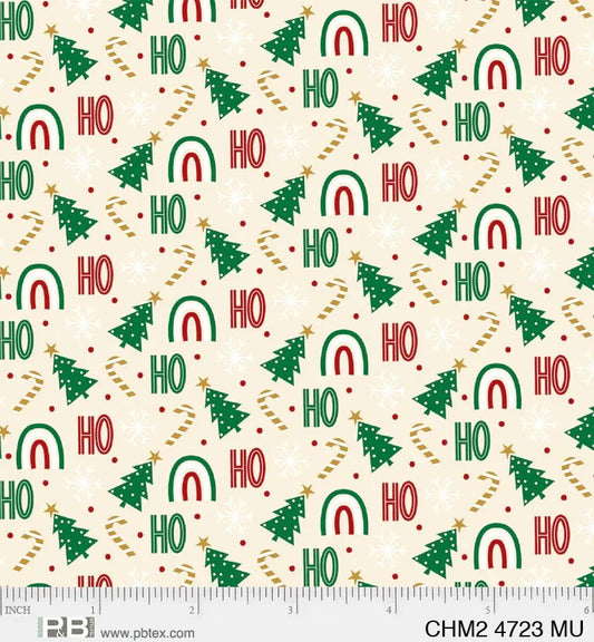 P&B Textiles Christmas Miniatures Ho Ho 04722