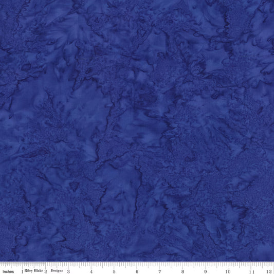 1177 Riley Blake Designs Batiks Hand-Dyes Deep Water BT21000-697-15