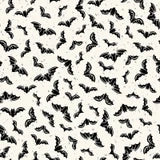 1182 Maywood Studio Goth Gardens Flying Bats White MAS10850-W