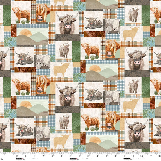1189 Studio E Fabrics Highlander Patchwork 8615-36