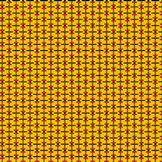 Andover Baltimore Album Foulard in Yellow A-388-Y