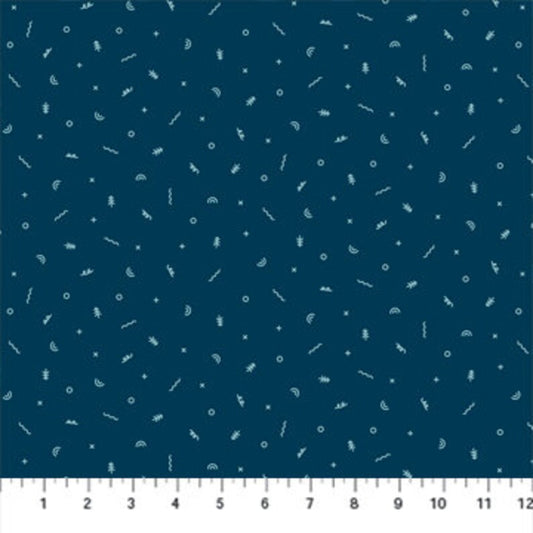 Figo (a division of Northcott) Around The Campfire Symbols Navy