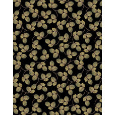 Wilmington Rosewood Lane Leaf Toss Black 1409-86511-977
