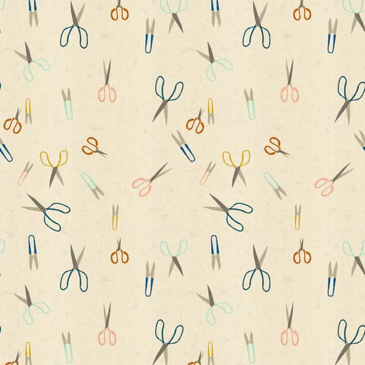 Cotton + Steel Paper Cuts Snip Snip Scissors