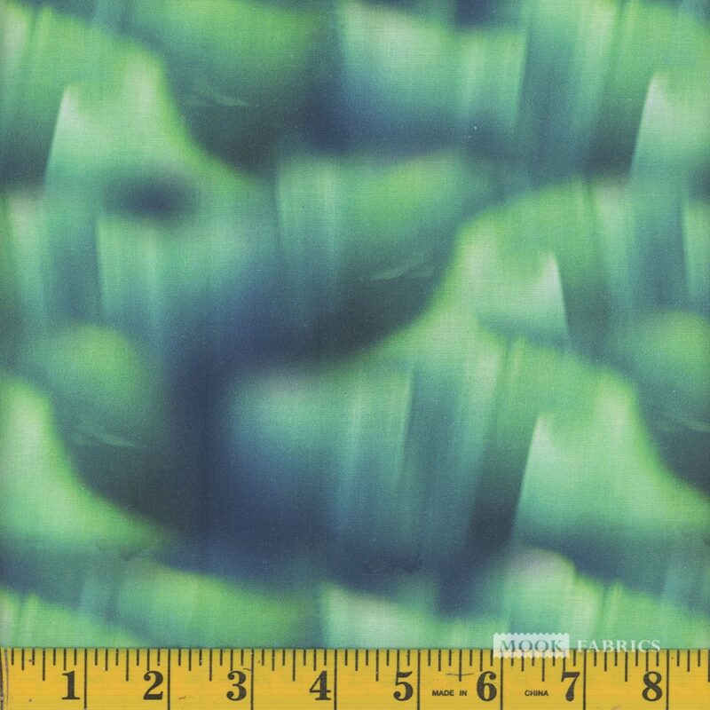 1340 Mook Fabrics Northern Lights Allover Green 133150