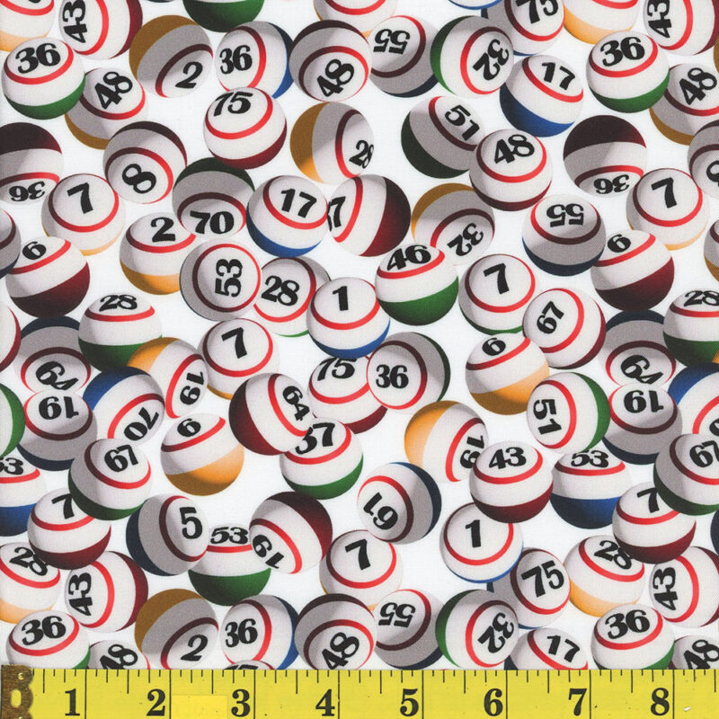 1346 Mook Fabrics Bingo Bonanza Multi 142108